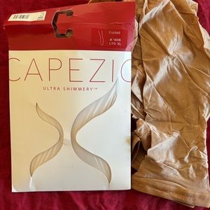 Capezio ultra shimmery tight - light toast